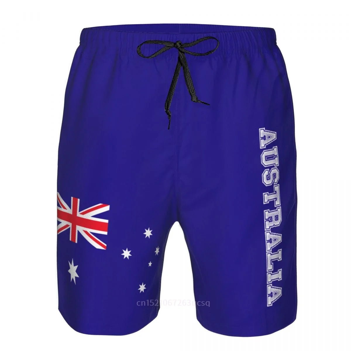 Aussie Pride: 3D Flag Shorts 2023 SKY BLUE Beachwear Australia