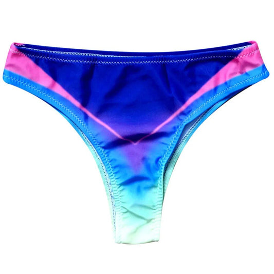 Brazilian Cheeky V Bikini Bottoms Multicolor Beachwear Australia