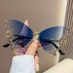 Butterfly Sunglasses 9-Blue Beachwear Australia
