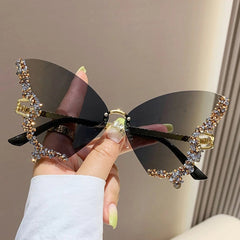 Butterfly Sunglasses 3-Blue-Brown Beachwear Australia