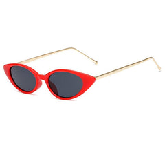 Cat Eye Mini Frame Eyewear Red-Grey Beachwear Australia