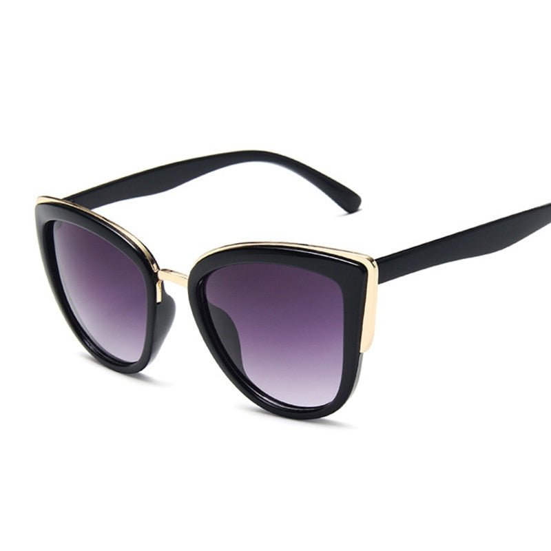 Cat Eye Sunglasses Polarised Brown Beachwear Australia
