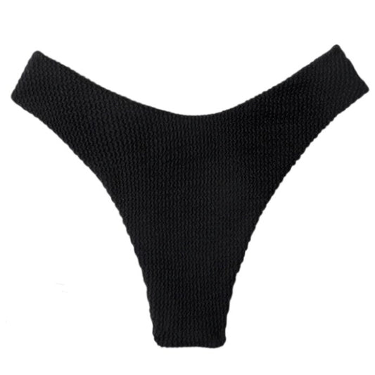 Chic Vibes Sleek Cheeky Bikini Bottom black Beachwear Australia