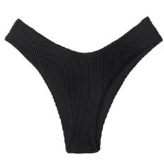 Chic Vibes Sleek Cheeky Bikini Bottom black Beachwear Australia