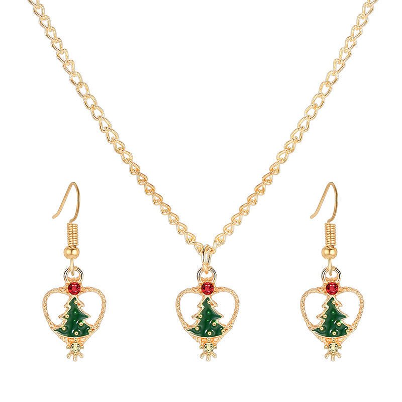 Christmas Earring and Necklace Set 61221209color Beachwear Australia