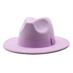 Classic Elegance: Four Season Ribbon Hat Lavender Beachwear Australia