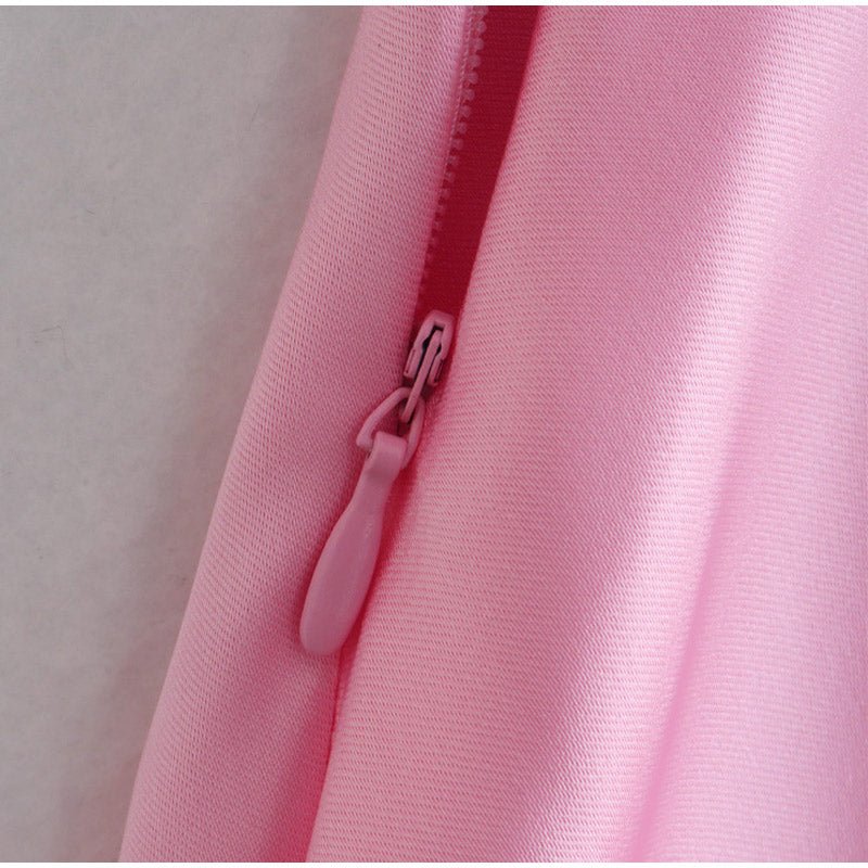 Elegant Satin Midi Dress for Unforgettable Parties Pink Beachwear Australia