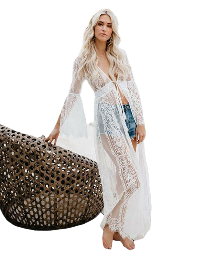 Beach Goddess Vibes: Swimsuit Cover-up and Beach Dress