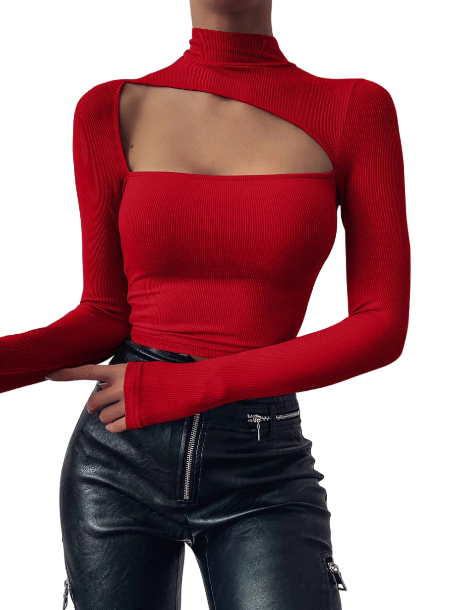 Amber Long-Sleeved Blouse Red Beachwear Australia