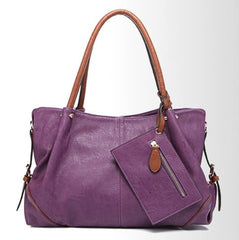 Exquisite Designer Leather Tote Bags Violet Beachwear Australia
