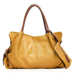 Exquisite Designer Leather Tote Bags Yellow Beachwear Australia