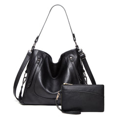 Retro Style Handbags with Spacious Design Black Beachwear Australia