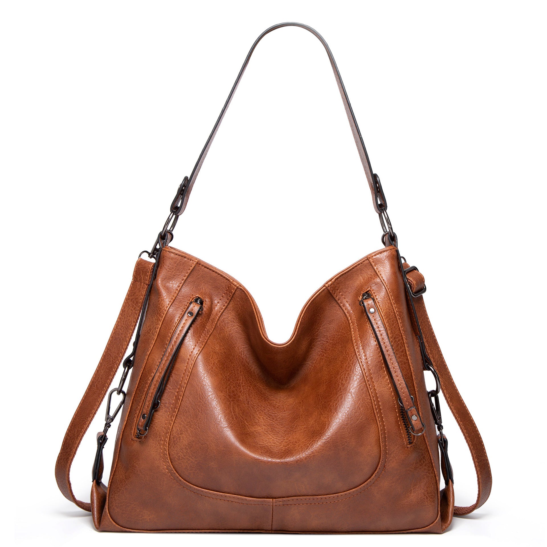 Retro Style Handbags with Spacious Design Brown Beachwear Australia