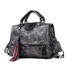 Vintage Leather Handbags Collection Dark Grey Beachwear Australia
