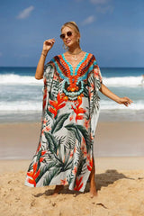 Maxi Robe Kaftans for Swimwear Bliss model 1 Beachwear Australia