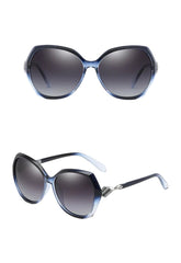 PolarGlow Eyewear: Polarized Elegance Shades Blue (AE存量)**** Beachwear Australia