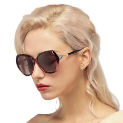 PolarGlow Eyewear: Polarized Elegance Shades Brown (AE存量)***** Beachwear Australia