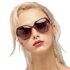 PolarGlow Eyewear: Polarized Elegance Shades Red (AE存量)*** Beachwear Australia