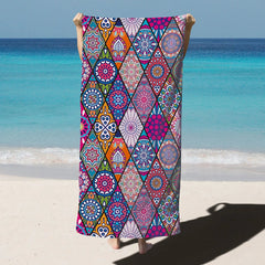 Quick-Dry Microfiber Beach Towel: Oversized, Super Absorbent Bohemia Beachwear Australia