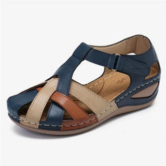 Retro-Inspired Anti-Slip Summer Sandals for Beach Blue Beachwear Australia