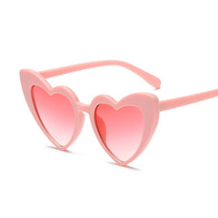 Retro Romance: Vintage Heart Shaped Sunglasses PinkPink Beachwear Australia