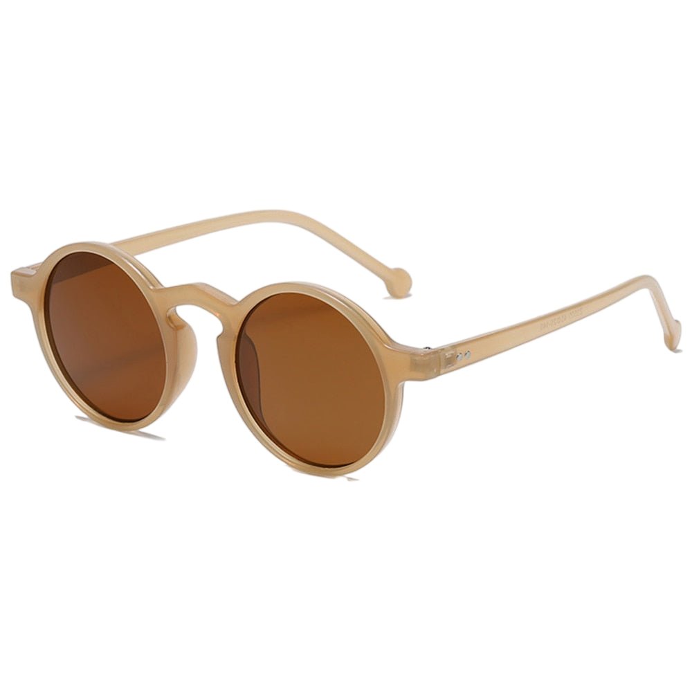 Retro Round Sunglasses brown Beachwear Australia