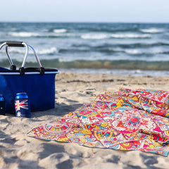 Sand-Free Microfiber Beach Towels: Quick Dry, 31x63 inch Boho 1 Beachwear Australia
