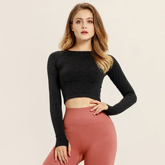 Seamless workout Crop Shirt For Women Pink Beachwear Australia