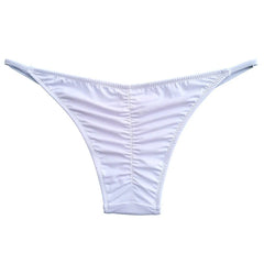 Sleek Solid Color Low Waist Bikini Thong Bottoms 903-62 Beachwear Australia