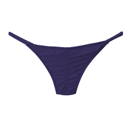 Sleek Solid Color Low Waist Bikini Thong Bottoms 903-28 Beachwear Australia