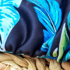Summer Leaf Print Plus Size Bikini Bottoms multi Beachwear Australia