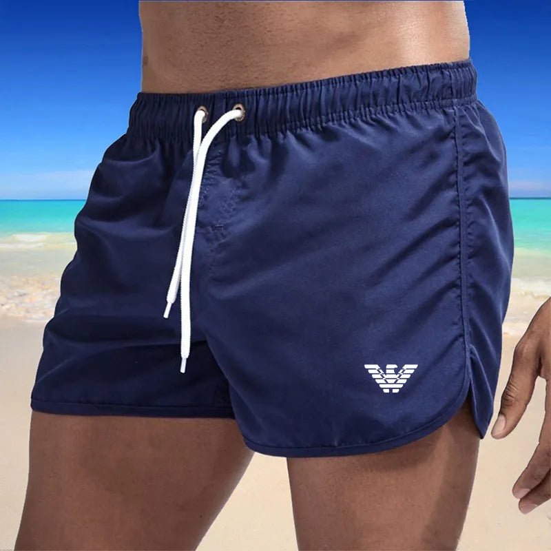 Versatile Men's Beach Fitness Shorts Light Green Beachwear Australia