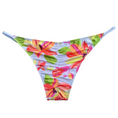 Vibrant Multi-Color Brazilian Thong Bikini Bottoms 903-13 Beachwear Australia
