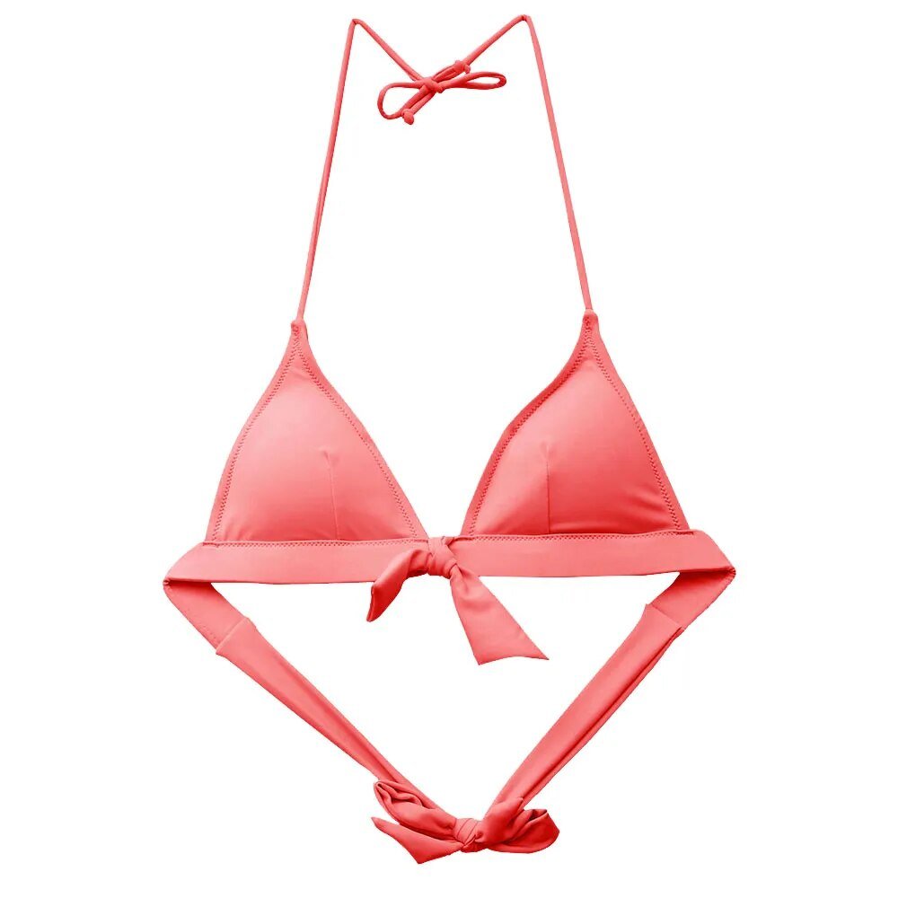 Vibrant Multi-Color Triangle Bikini Tops 232-18 Beachwear Australia
