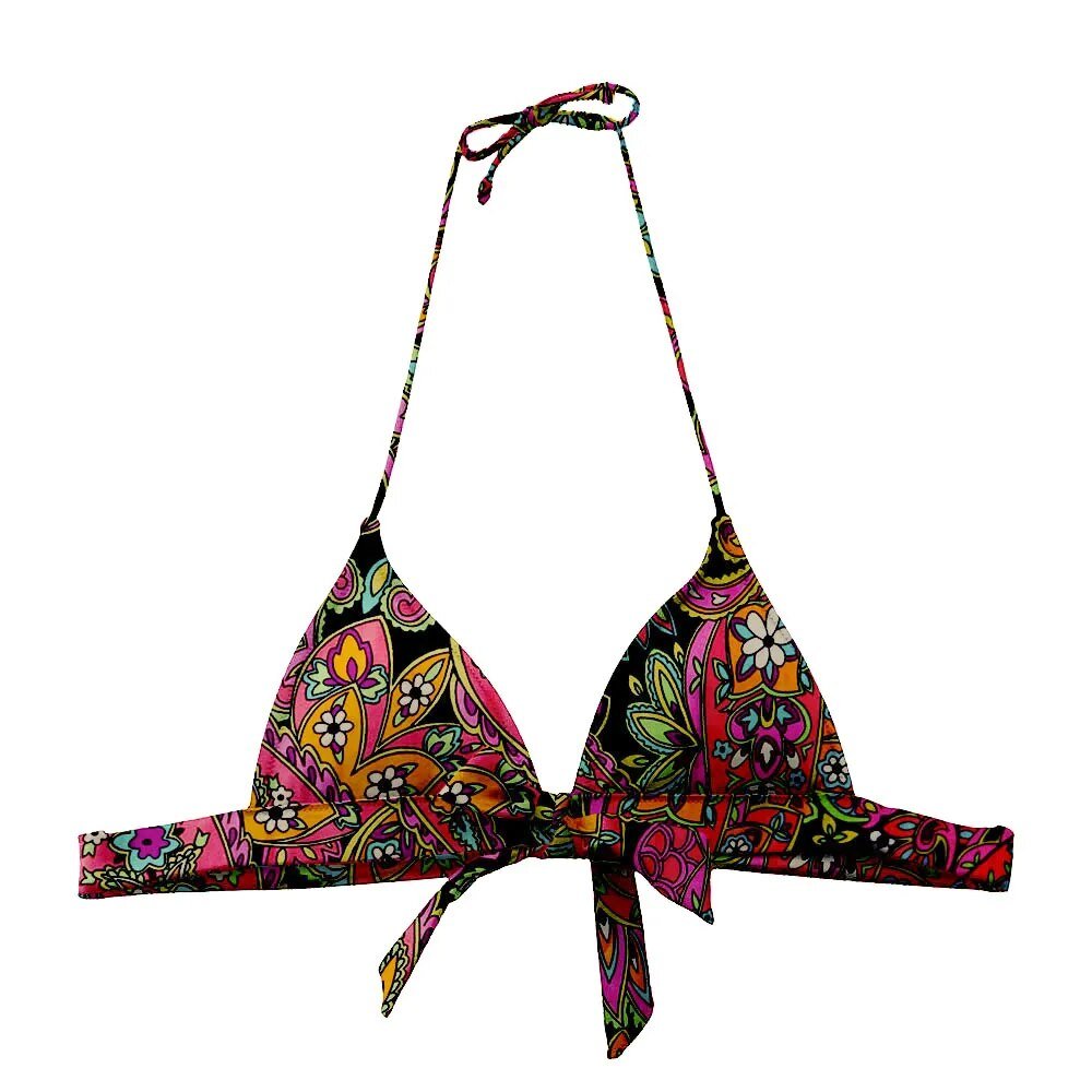 Vibrant Multi-Color Triangle Bikini Tops 232-88 Beachwear Australia