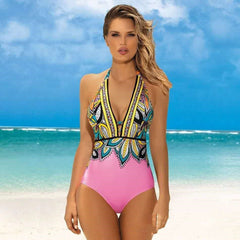Jazzy One-Piece Swimsuit Pink Beachwear Australia