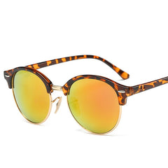 Vintage Glam Retro Style Sunglasses for Fashionable Women C8LeopardYellow Beachwear Australia